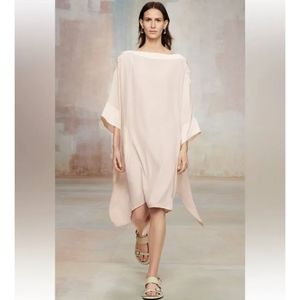 ZARA SRPLS White Cream Kaftan Flowy Oversized Dress Medium